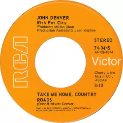 Take Me Home, Country Roads