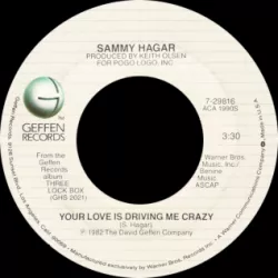 Your Love Is Driving Me Crazy