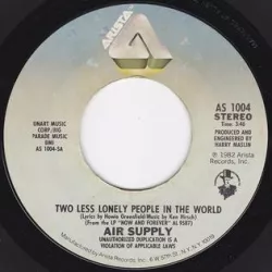 Two Less Lonely People in the World